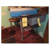 WORKBENCH & STOOL & CABINET