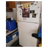 FRIDGE, MISC HOUSEHOLD ITEMS