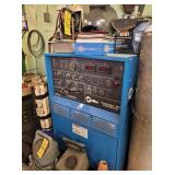 MILLER SYNCHROWAVE 350 WELDER, W/ CART
