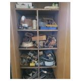 CABINET & CONTENTS - MISC ELECTRICAL & PLUMBING