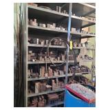 METALS ON RACK, STAINLESS, TOOL STEEL, MISC