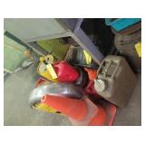 FUEL CANS, SAFETY CONES MISC