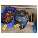 SHOP VAC & ELECTRIC CORDS, LIGHTS