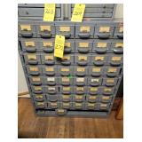 DRILL BITS, 40 DRAWER STORAGE UNIT