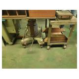 ,HYDRAULIC LIFT TABLE & ROLLER CART