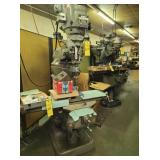 BRIDGEPORT VERT MILL 9"x42" TABLE