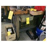 ROLLER TABLE & STORAGE CABINET, MISC