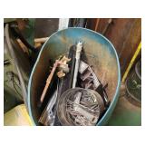 PLASTIC DRUM OF SCRAP