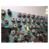 GRINDING WHEELS ON WALL
