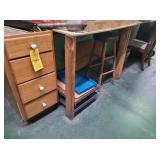 FOUR TABLES, CABINET