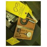 LUFKIN INDICATOR, STARRETT 0-1" MIC