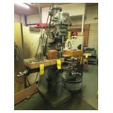 BRIDGEPORT VERT MILL 9"x48" TABLE