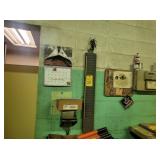 TIE CLOCK, CARDS, RACK