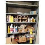 MISC CONTENTS OF SHELF