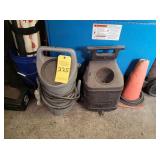 TWO SANDBLASTING POTS