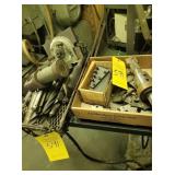 SPADE DRILL BITS & 2 SHARPENERS