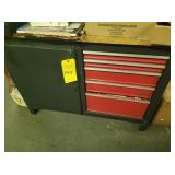 TOOL CHEST WORKBENCH & MISC CONTENTS