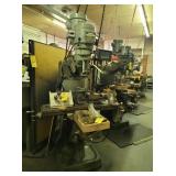 BRIDGEPORT VERT MILL 9"x42" TABLE