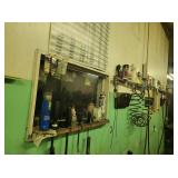 MISC TOOLS & FLUIDS ALONG WALL, AIR HOSE