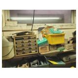 CONTENTS PF SHELVES, TOOLING, ROTARY TOOLS ETC