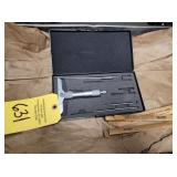 STANDARD 0-6" DEPTH GAGE WITH EXTRA BARS