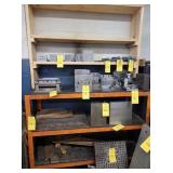 METAL SHELF & WOOD SHELF