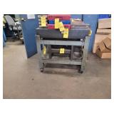 36"x48"x 6" GRANITE SURFACE PLATE & ROLLER STAND