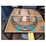 MITUTOYO 12-16" MICROMETER, SOME STANDARDS