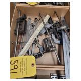 SCALES, PRECISION SQUARES, CALIPERS, MISC