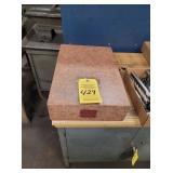 STARRETT 12"x18" PINK GRANITE SURFACE PLATE GRADEB