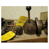 COLLET HOLDER, SMALL CHUCK, FACEPLATE