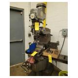 BRIDGEPORT VERT MILL 9"x 42" TABLE