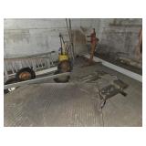 BARRELS, CART, MISC METALS