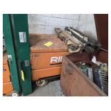 RIDGID JOB BOX ON CART