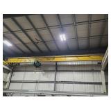7-1/2 TON SINGLE GIRDER BRIDGE CRANE & HOIST