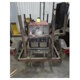 LINCOLN RANGER 8 GAS WELDER ON TRAILER