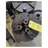 12" 3-JAW CAMLOCK CHUCK