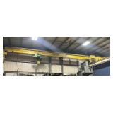 7-1/2 TON SINGLE GIRDER BRIDGE CRANE & HOIST