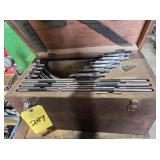 NSK 6-12' MIC SET WITH STANDARDS IN CASE