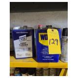 2 CANS WD 40 & 2 CANS PAINT THINNER
