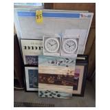 MAPS & ARTWORK, CLOCKS