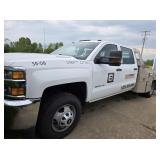2016 CHEVY 3500 FLATBED DUALLY