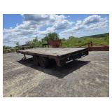2011 GATOR DUAL AXLE TRAILER,