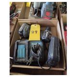 MAKITA CORDLESS DRILL, BATTERIES, CHARGER