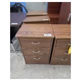 3 DRAWER CABINET, 17"x 21"x 30"