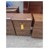 3 DRAWER CABINET, 17"x 21"x 30"