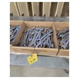 ASSORTED OPEN END WRENCHES, SAE & METRIC