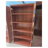 BOOKSHELF, 4 ADJUSTABLE SHELVES