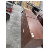 TWO 2-DRAWER LATERAL FILE CABINETS, 36"x24"x29.5"