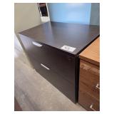2-DRAWER LATERAL FILE CABINET, 35.5"x22"x29"